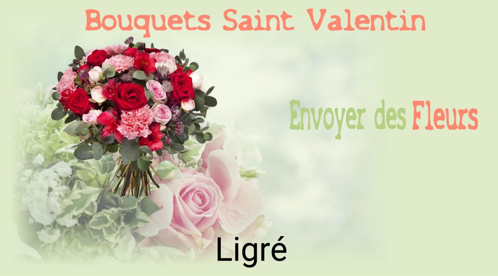 Roses de Saint-Valentin livrées à Ligré