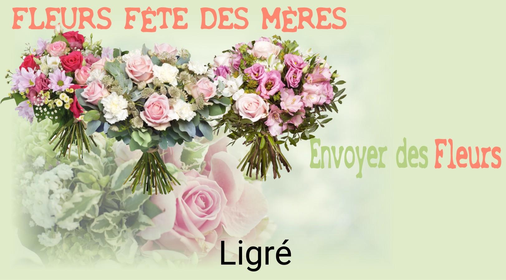 Bouquet de Fête des Mères livré à Ligré